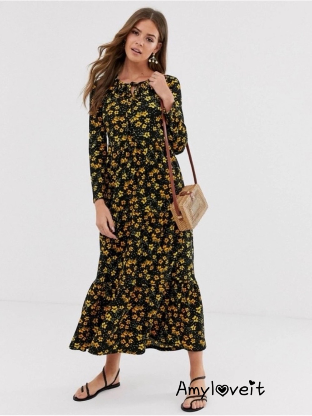 Free People Tiers of Joy Midi Dress #27